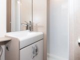 The shower cubicle might be a bit compact for some