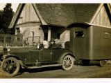Around 1928, the Eccles caravan promoted this exciting new leisure pursuit, which remained a rich person's pastime until the 1930s