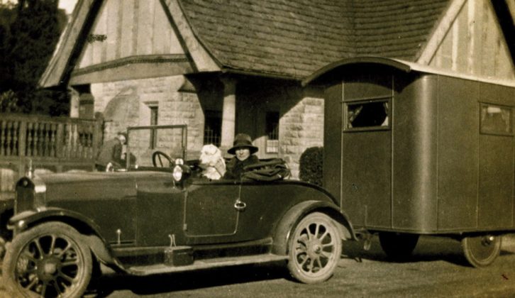 Around 1928, the Eccles caravan promoted this exciting new leisure pursuit, which remained a rich person's pastime until the 1930s