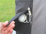 Zipped covers add security and style to the inflation points