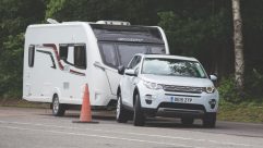 The Discovery Sport pulls strongly at all speeds and stays stable, even in lane-change manoeuvres