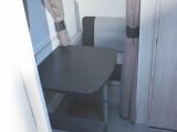 The compact rear dinette is probably best left for the children