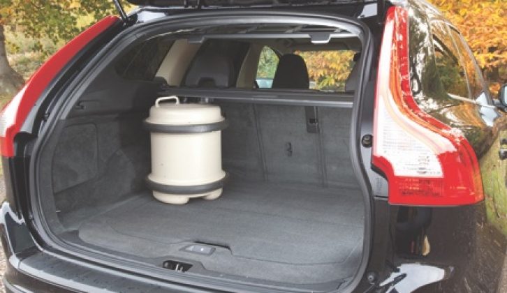 With the rear seats in place, the boot capacity is 495 litres but...