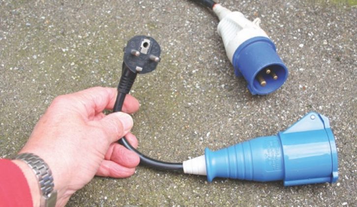 Purchase an adaptor before going on your travels, just in case the site uses the old-style connectors