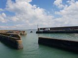 This quiet, picturesque harbour sits at the foot of the ruins of Slade Castle, also on the Hook Peninsula
