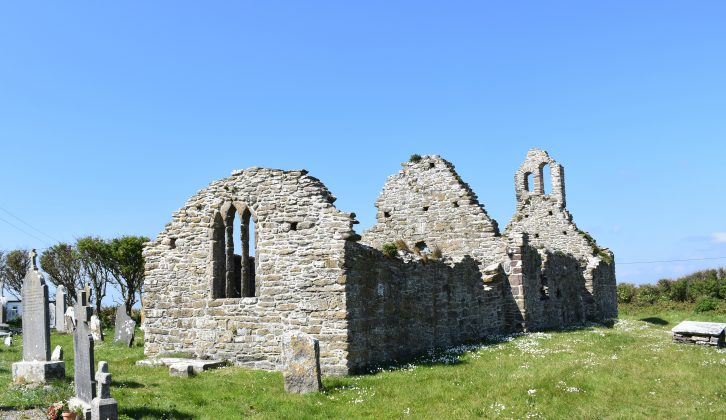 The site of this medieval parish church is also where the first monastery on the peninsula was established in the fifth century