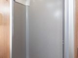 We love the spacious shower cubicle, which is well-lit with an LED and a second rooflight