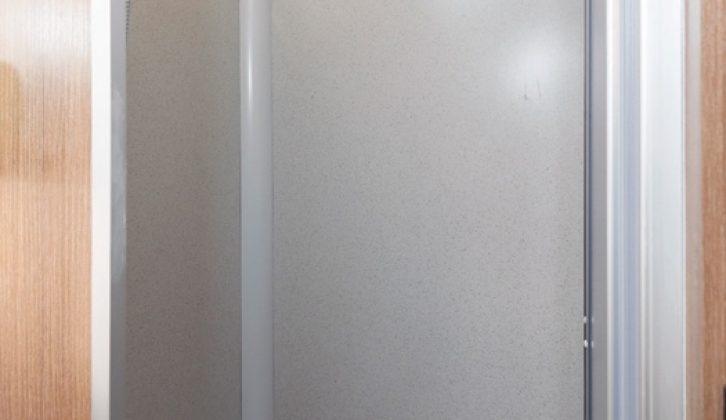 We love the spacious shower cubicle, which is well-lit with an LED and a second rooflight