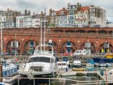 The busy harbour at Ramsgate brings vibrancy to the town