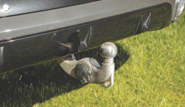 When it's time to hitch, the towball simply deploys from under the car at the push of a button