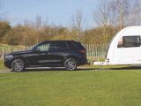 Arrive at your campsite and you'll find the X5 easy to manoeuvre, helped by the rear-view camera