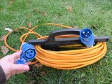 All 25m hook-up cables should have three-pin blue connectors suitable for UK campsites and compliant with BS EN 60309-2