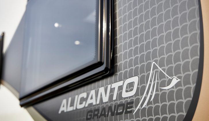 Bailey's brilliant body construction is just one highlight of the new Alicanto Grande range