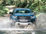 With its muscle-bound bodywork, imposing grille and huge all-terrain tyres, the Raptor won't go unnoticed