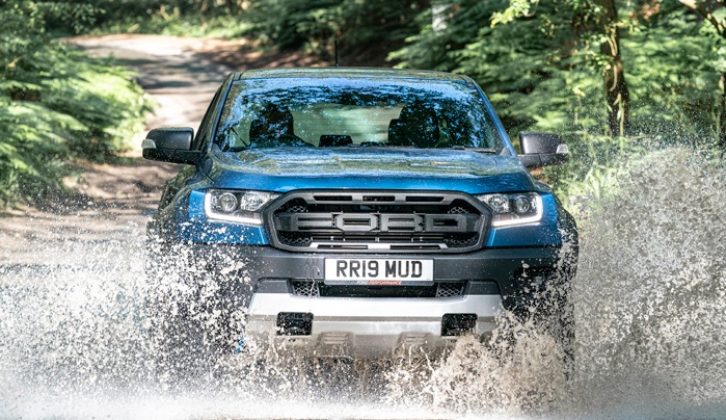 With its muscle-bound bodywork, imposing grille and huge all-terrain tyres, the Raptor won't go unnoticed