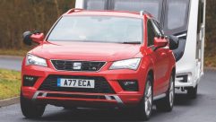 The Ateca easily holds speed on motorway inclines, and tracks straight and true