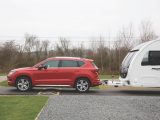 Arrive at the campsite and the Ateca is straightforward to manoeuvre