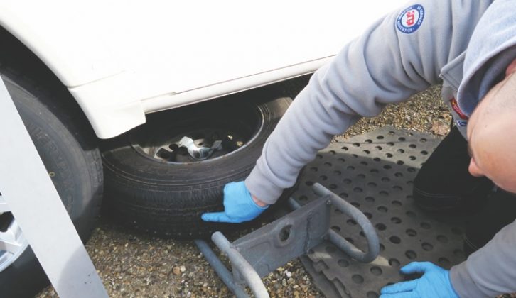 It's always wise to carry a compatible spare wheel and to check the carrier is serviced annually, as they can rust