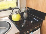 Four-burner dual-fuel hob is ideal when cooking for the family