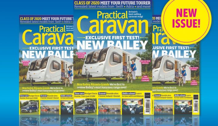 In our latest issue you'll find 2020 season previews from Swift, Bailey and Adria, as well as top travel and advice