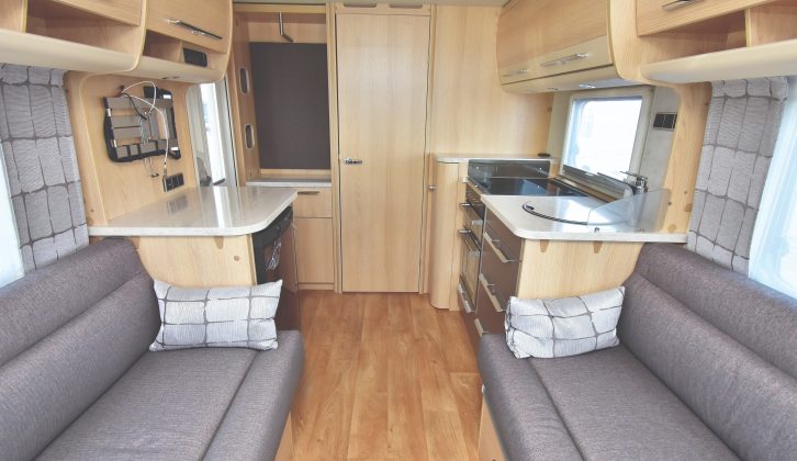 When the interior is this well-designed, with a generous amount of living space, you might wonder why anyone needs an 8ft-wide van