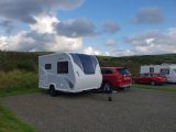 We pitched up at Trewethett Farm Caravan and Motorhome Club Site