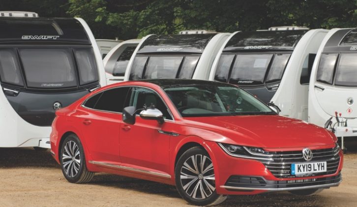 Volkswagen's Arteon offers the ideal tow car combination of performance and efficiency
