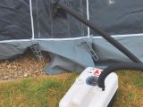 You might want to budget for an electric pump if you go for an inflatable awning