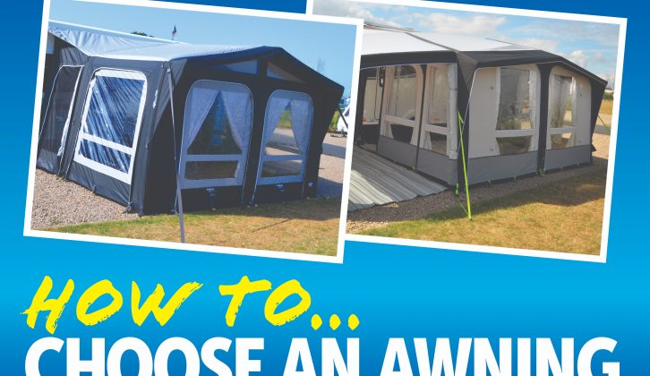 Find the best awning for your touring life with our helpful guide