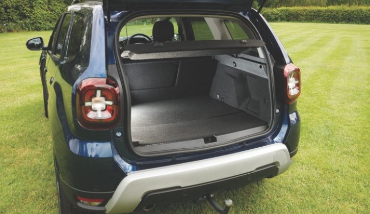 Boot space is 411 litres, unless you opt for full-size spare wheel, which reduces it to 376 litres