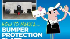 Follow this step-by-step guide to making a protection plate for your bumper
