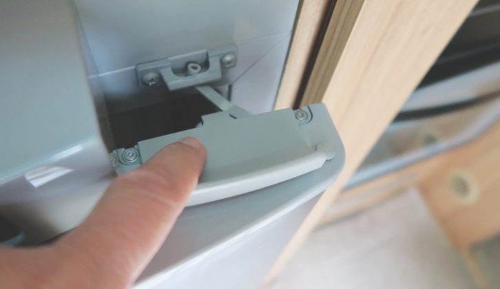 Leave the fridge door ajar when not in use, to avoid build-up of mildew