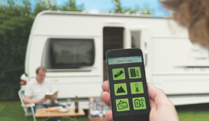 Smart-Trailer E-Switch module sends a warning to your smartphone if any windows or skylights are left open
