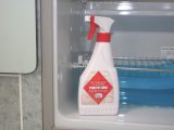 Thetford Bathroom Cleaner can be used on fridges