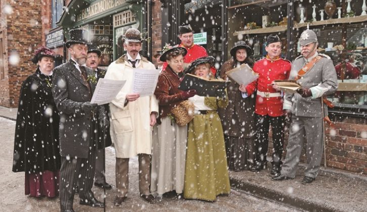 Enjoy a Victorian Christmas and meet Father Christmas in his woodland grotto at Ironbridge
