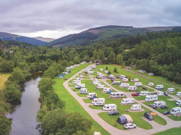 10 Sites for Spectacular Scotland Practical Caravan