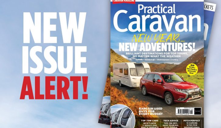 Our new issue will help you prepare for a new year of adventures in your caravan