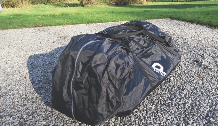 Most manufacturers provide an oversized bag, which makes it easer to pack your awning away