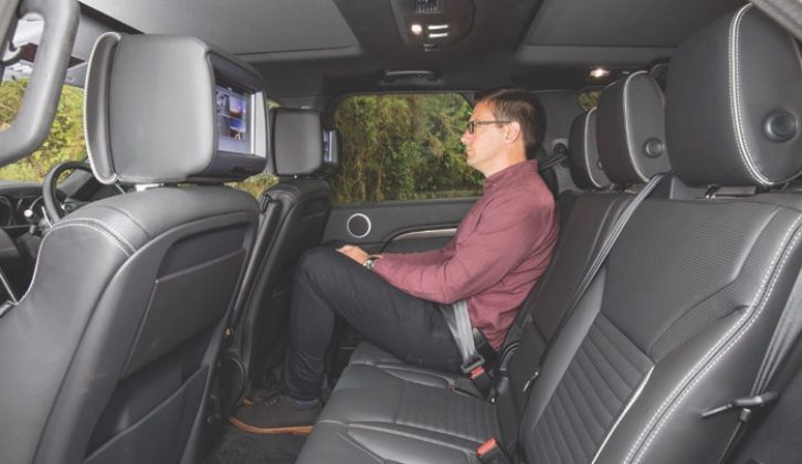 There are two spacious rear seats that are fine for adults