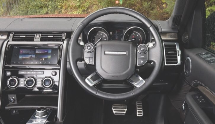 Generous standard kit includes air conditioning, air suspension and a central touchscreen on all models
