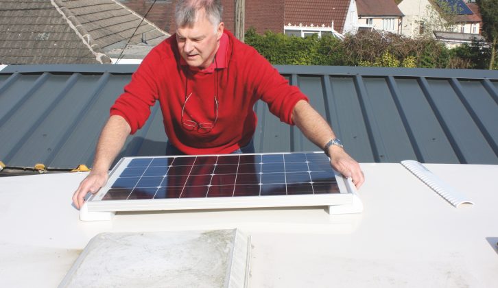 You could fit a solar panel to trickle-charge your leisure battery over the winter months
