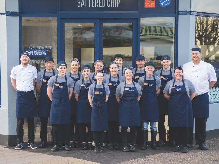 Krispies, in Devon, was overall winner of the 2019 Fish and Chip Awards