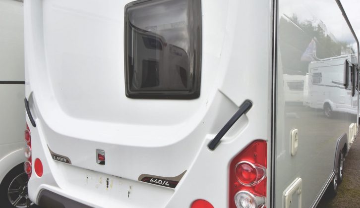 Check rear panels for any signs of cracks or resealing