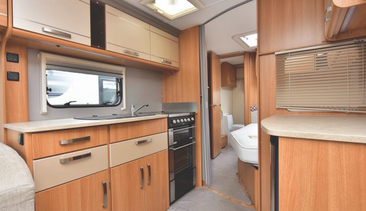 Spacious for two or four, the 640 has plenty to offer, especially the superb side kitchen
