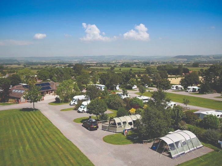 Old Oaks Touring Park - best caravan park in Somerset, Avon and Wiltshire