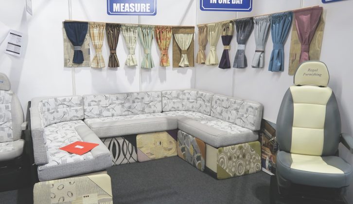 Companies such as Regal Furnishings have a huge choice of interior fabrics