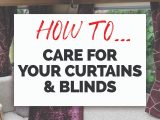 Follow our guide to keeping your caravan curtains and blinds in top condition