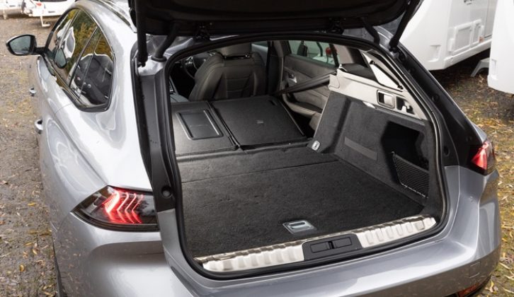 It's simple to make the most of the 530-litre boot; the tailgate opens easily and there's only a tiny load lip