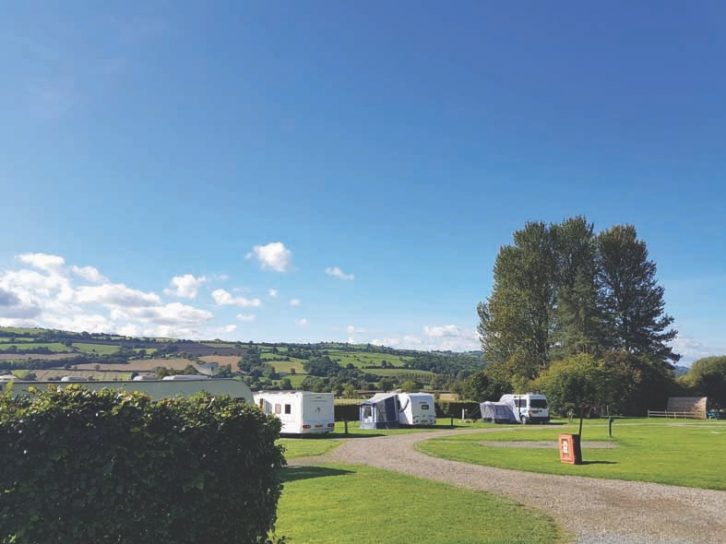 Daisy Bank Caravan Park in Shropshire