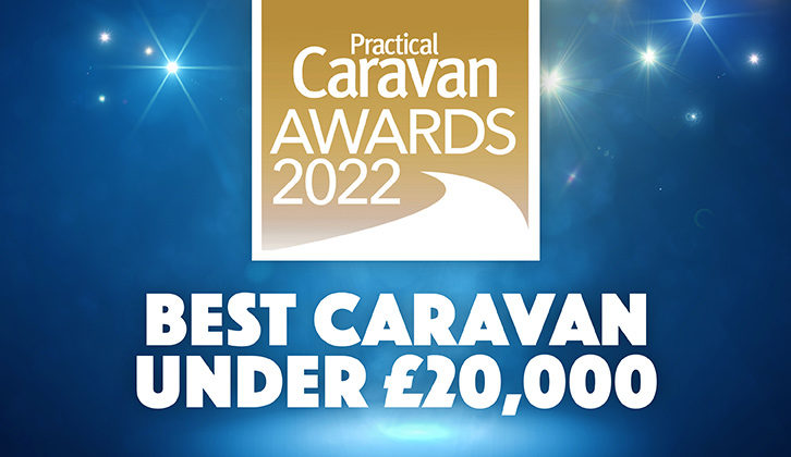 Best caravan under £20000, Practical Caravan Awards 2022